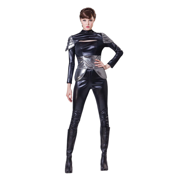 Spy Lady Costume Ladies Black Widow 1