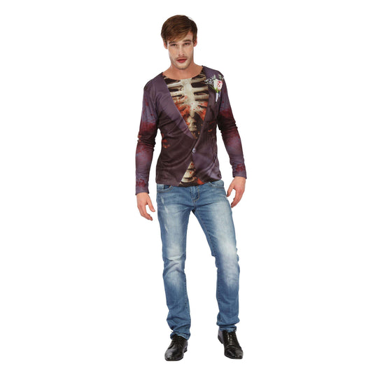 Zombie Bridegroom 3d Print- Shirt Adult Costume Male Chest Size 44" 1