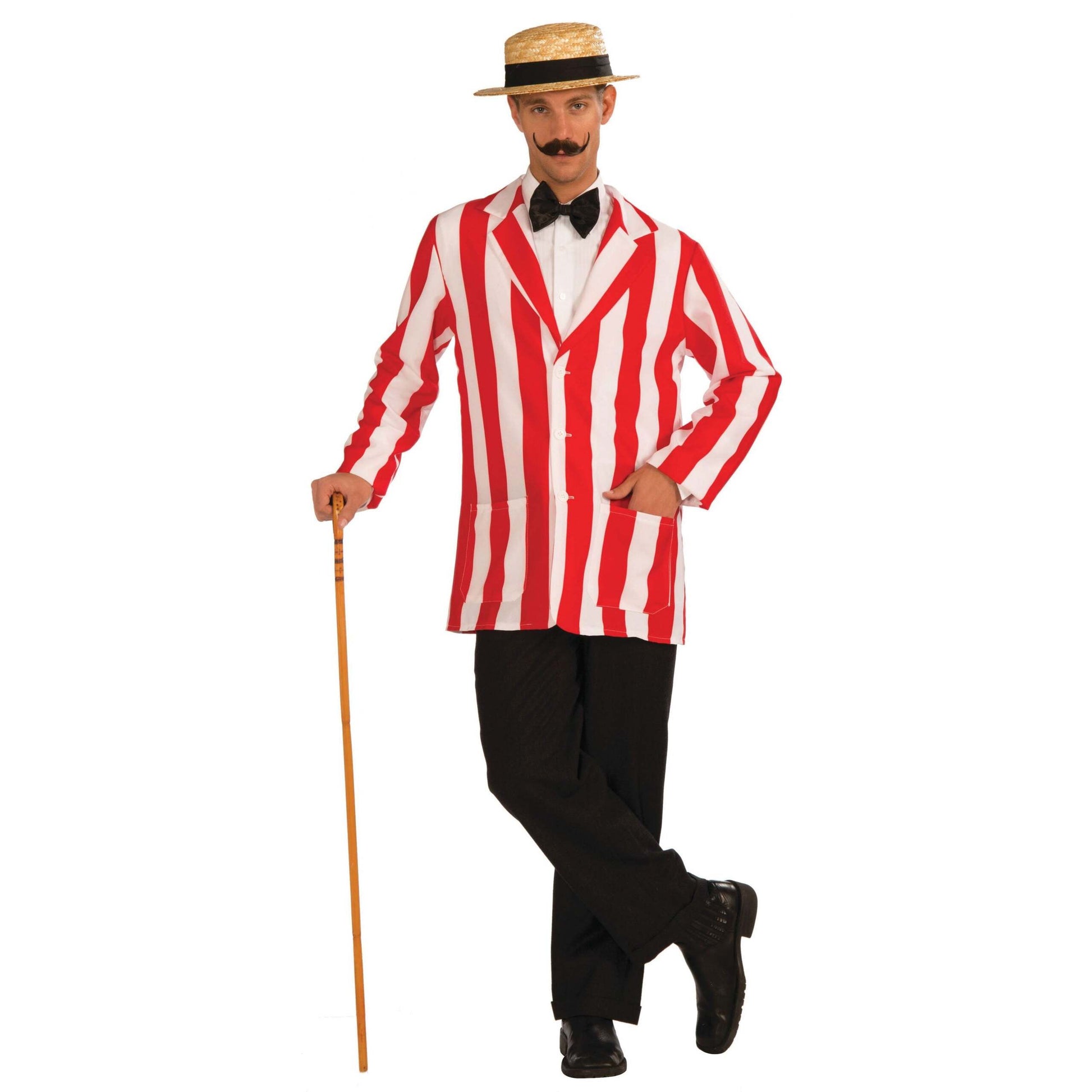 Mens Old Time Jacket Adult Costume Male Halloween 1