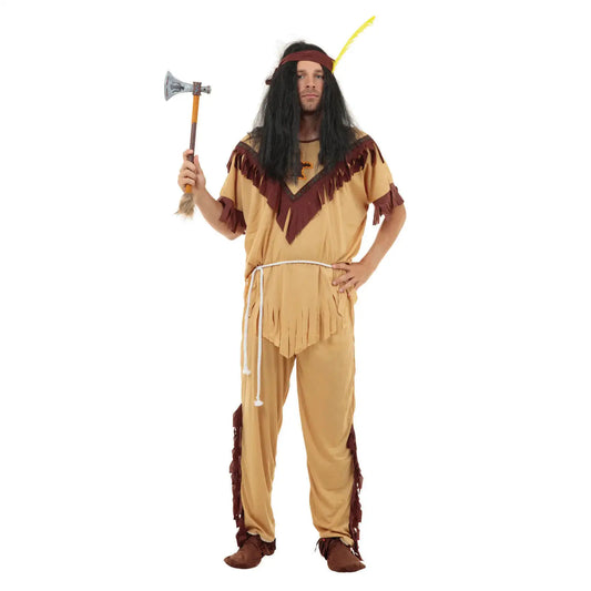 Native American Inspired Indian Man Costume 1