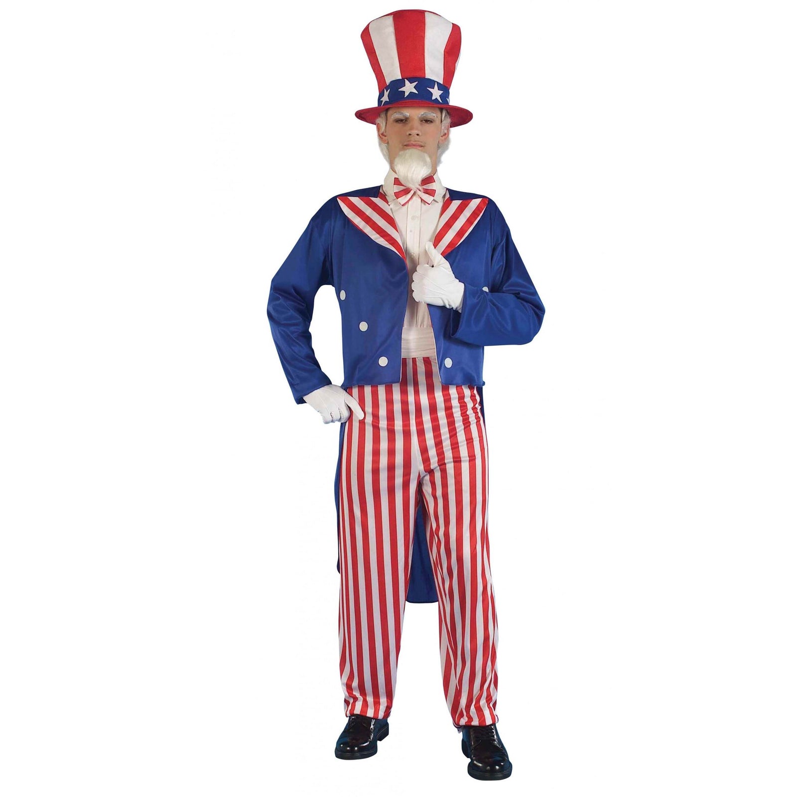 Uncle Sam Costume Adult Mens USA Suit 1