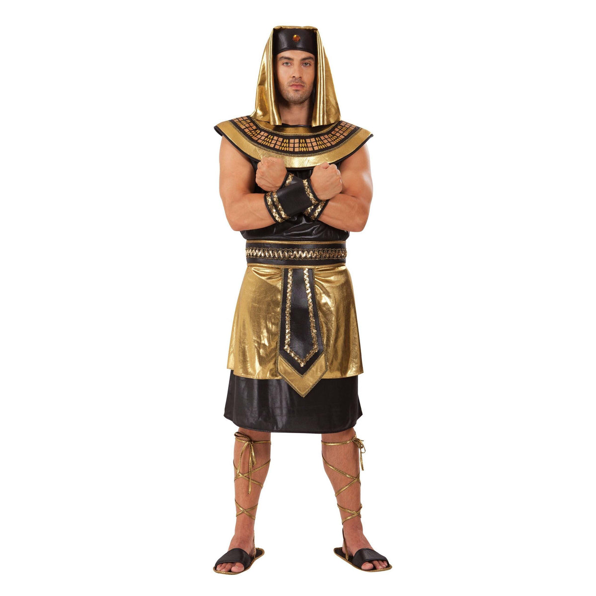 Mens Egyptian King Adult Costume Male Halloween 1