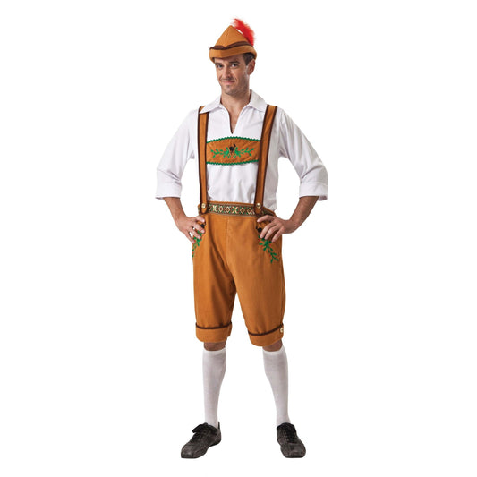 Mens German Country Man Adult Costume Male Halloween 1
