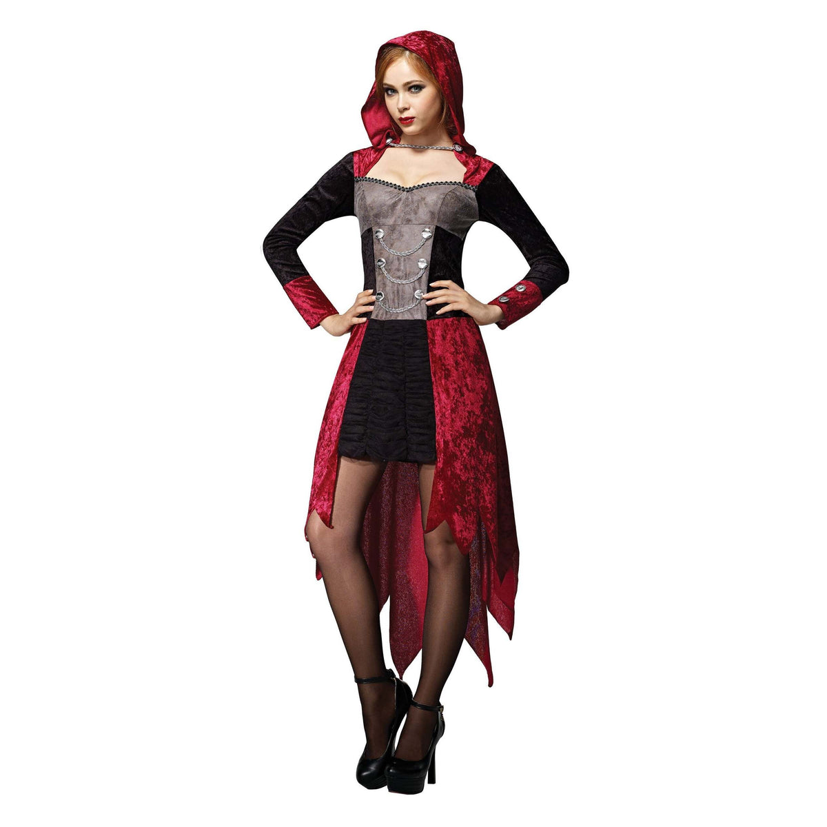Womens Demon Maiden Adult Costume Female Halloween 1