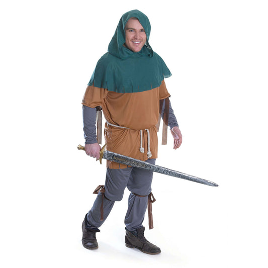 Mens Little John Adult Costume Male Halloween 1