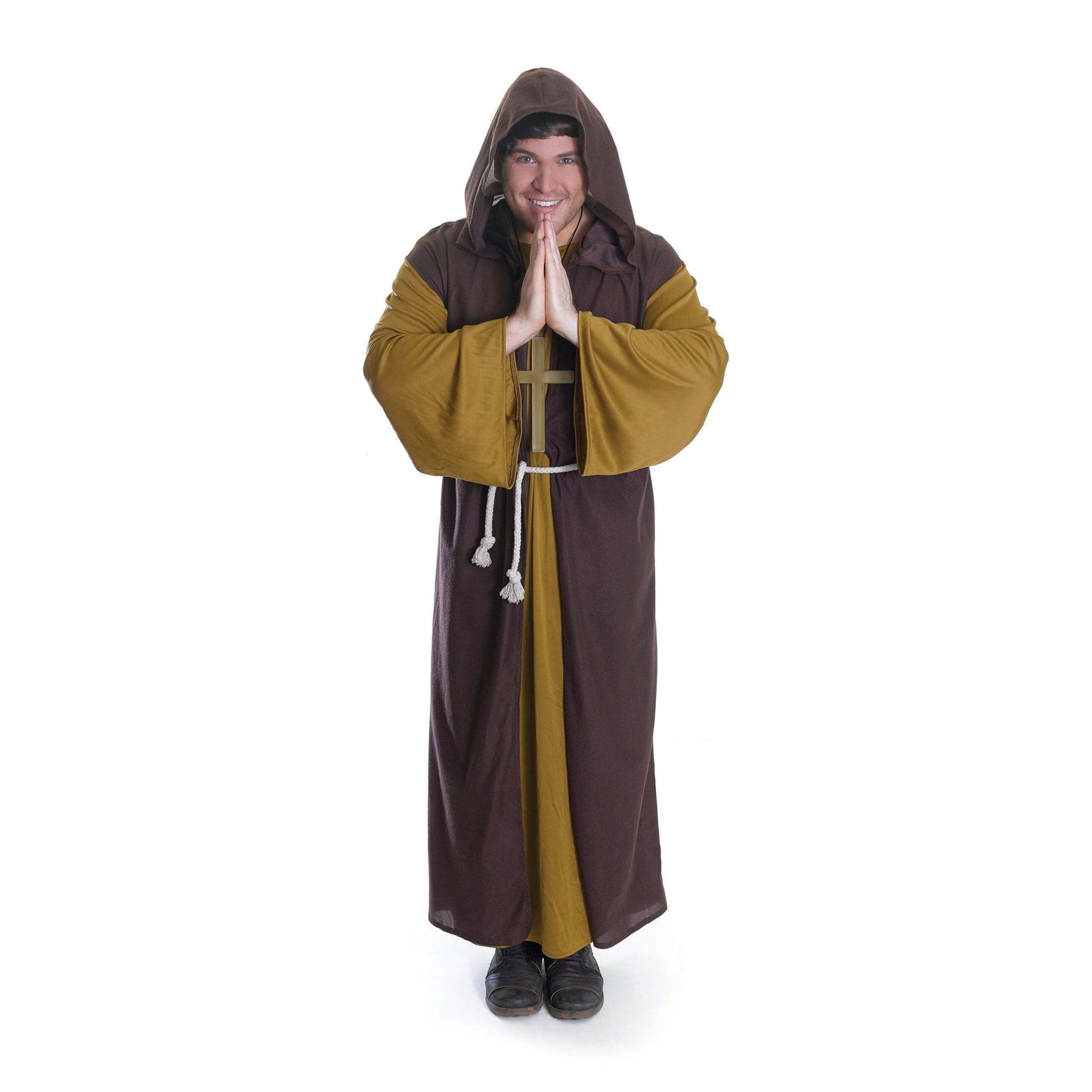 Mens Friar Tuck Adult Costume Male Chest Size 44" Halloween 1