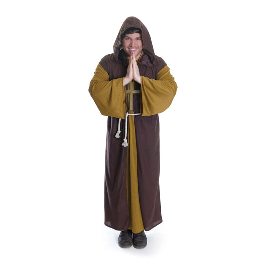 Mens Friar Tuck Adult Costume Male Chest Size 44" Halloween 1