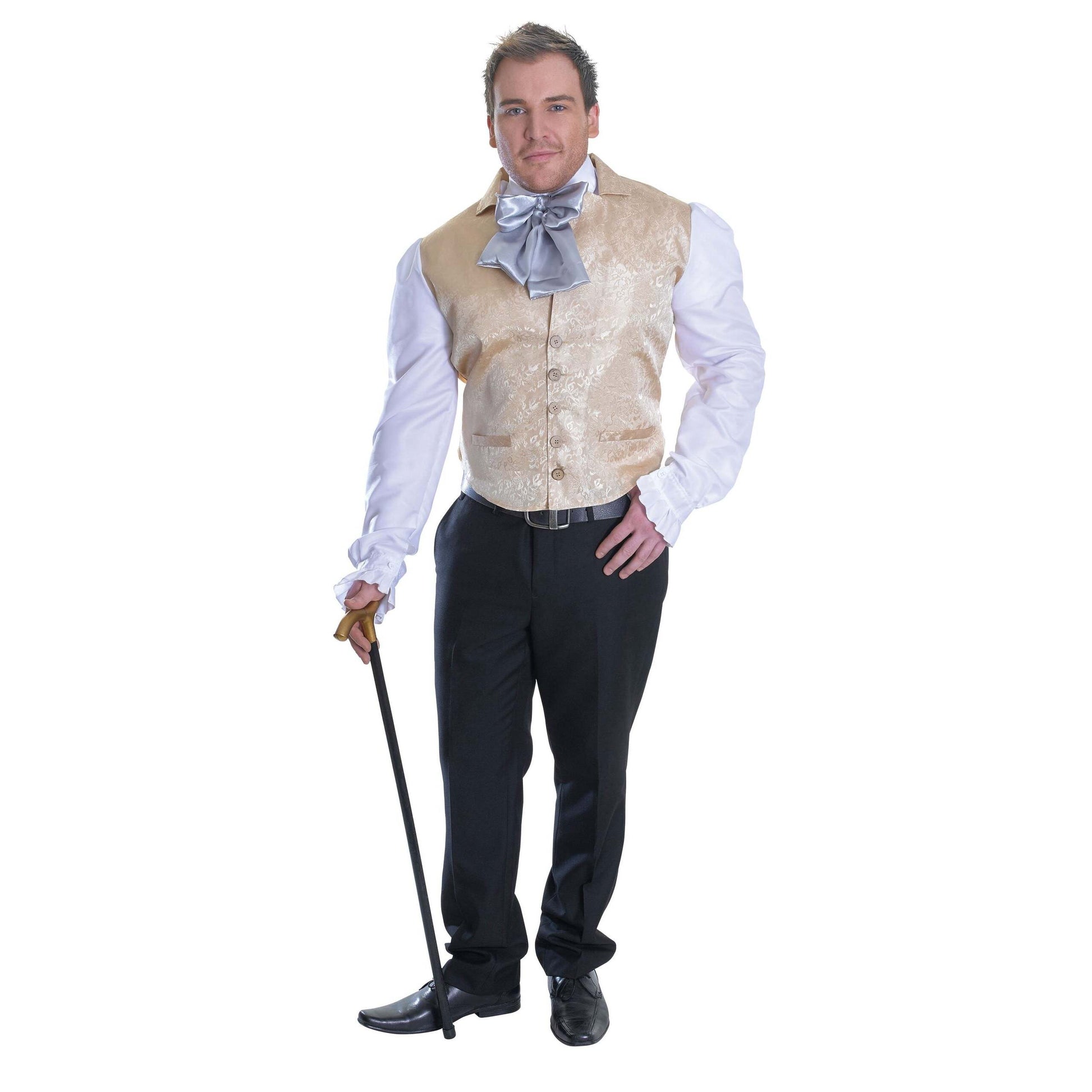 Mens Regency Man Top Adult Costume Male Chest Size 44" Halloween 1