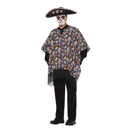 Day Of The Dead Serape Adult Costume Male 1