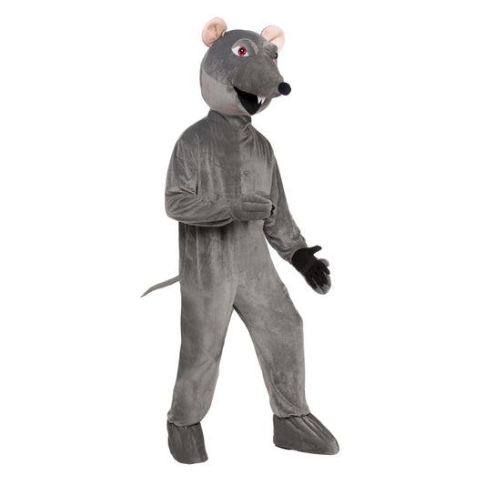Rat Big Head Adult Mascot Costume Chest Size 42" 1