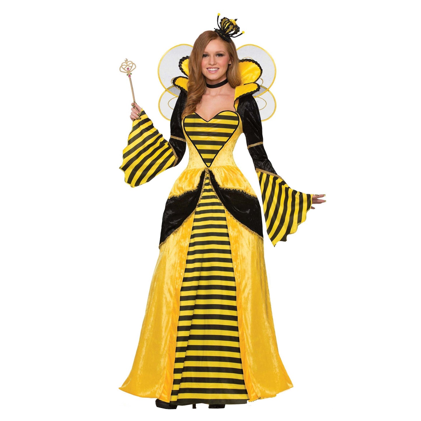 Queen Bee Costume Adult Uk Size 10 14 1