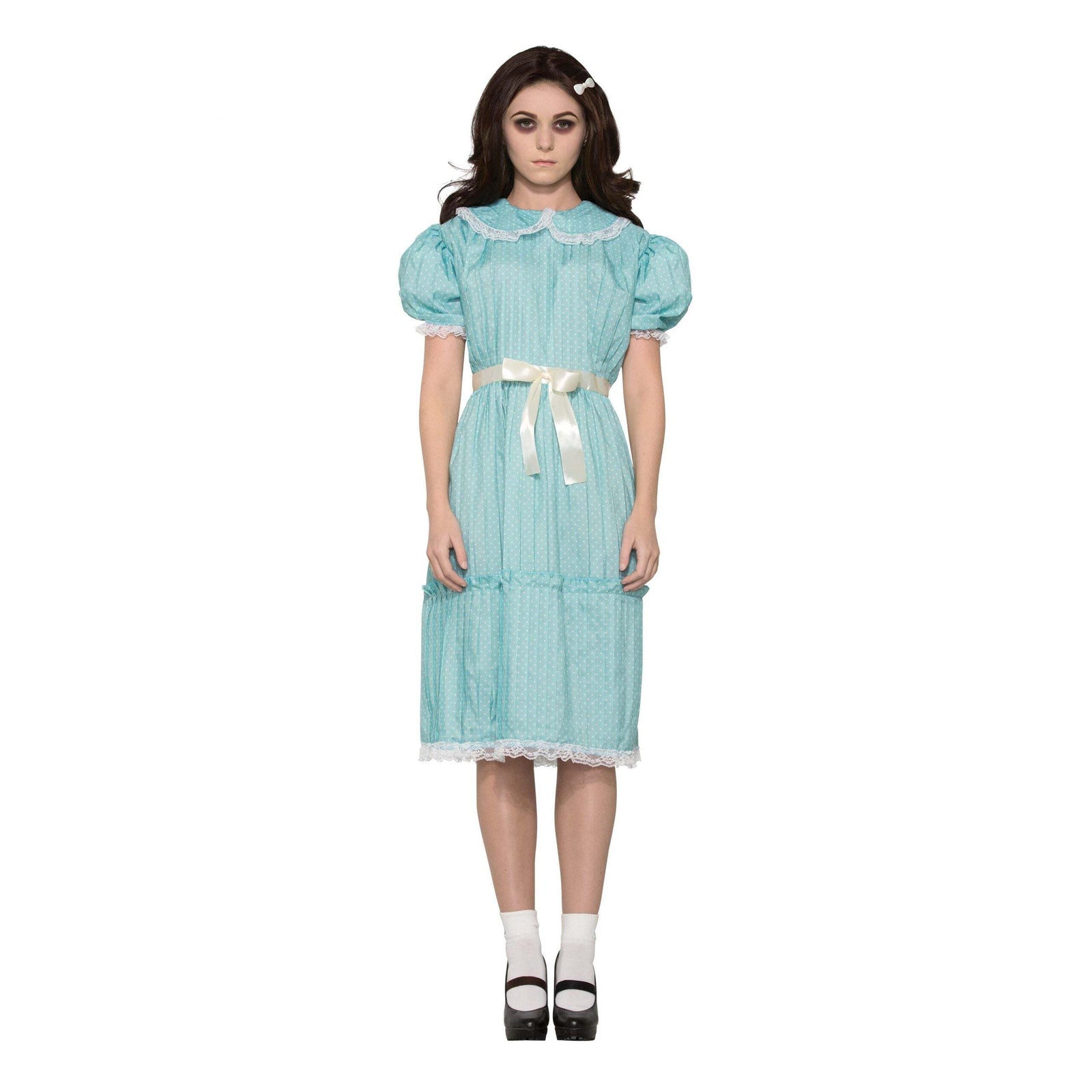 Creepy Sister Costume Adult Shining Twin Dress 1