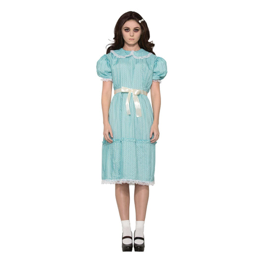 Creepy Sister Costume Adult Shining Twin Dress 1