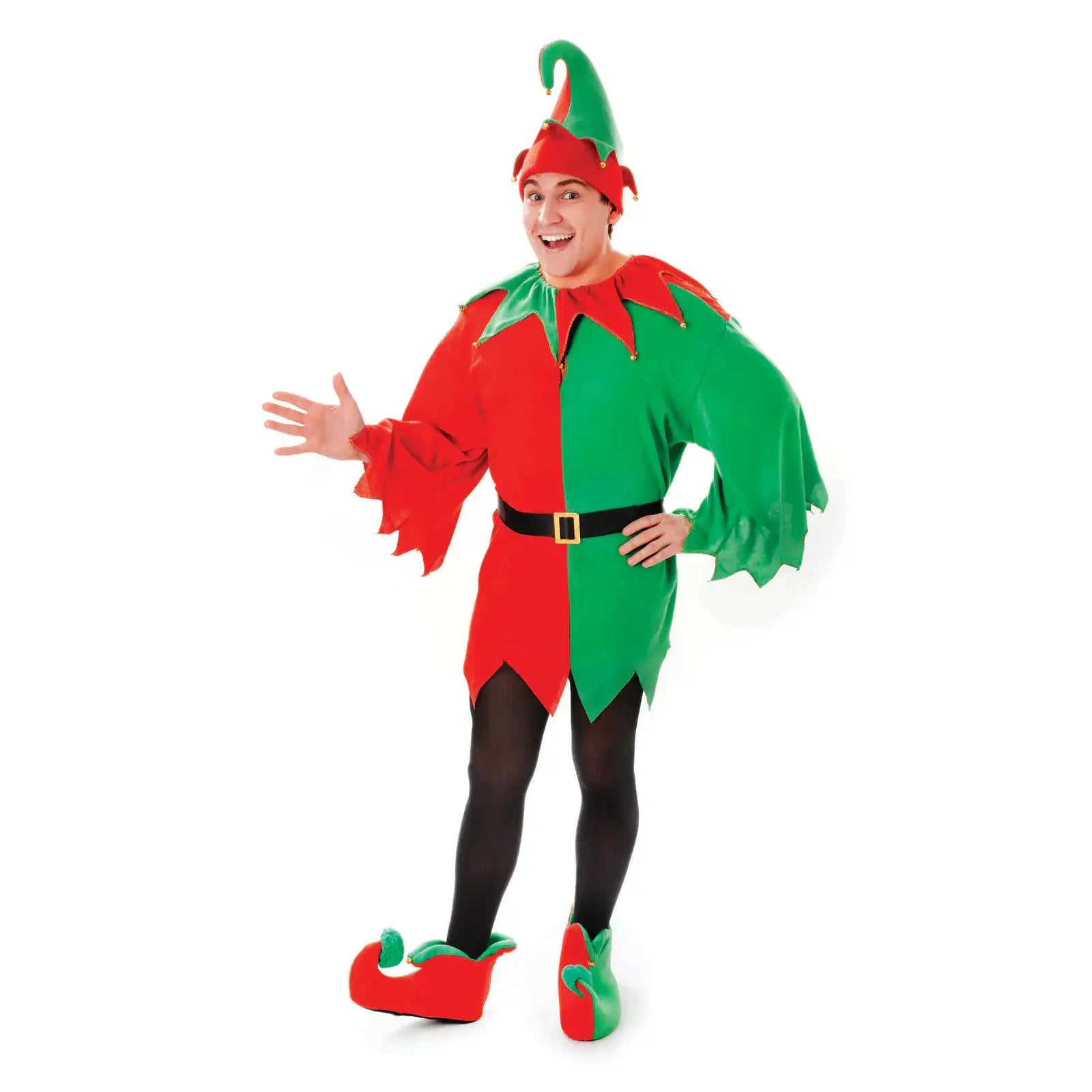 Elf Santas Helper Adult Costume 1