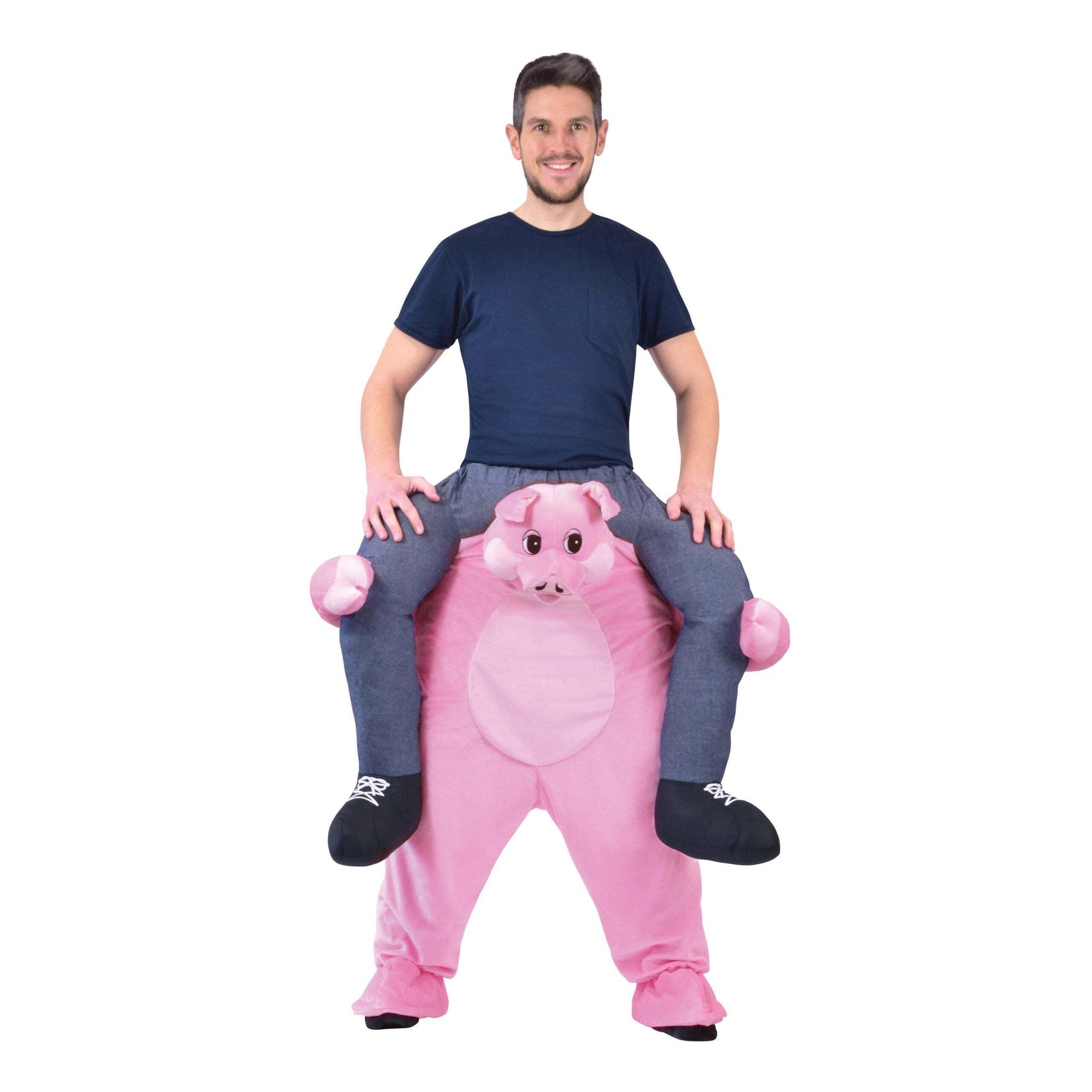 Piggy Back Pig Costume Adult Unisex Male Chest Size 44" Female Uk 10 14 1