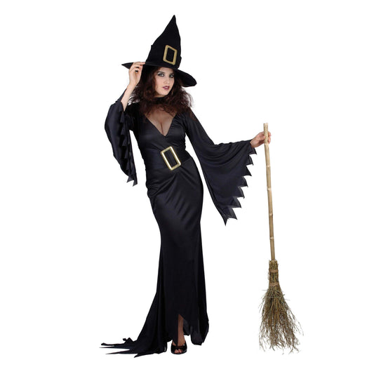 Womens Witch Costume Black Adult Female Halloween 1