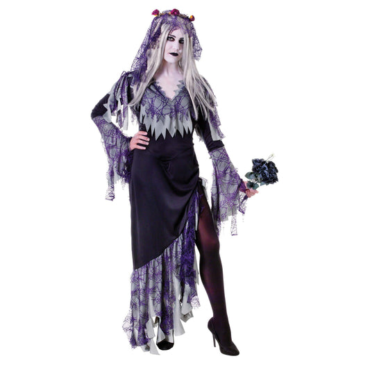 Womens Zombie Bride Adult Costume Female Halloween 1