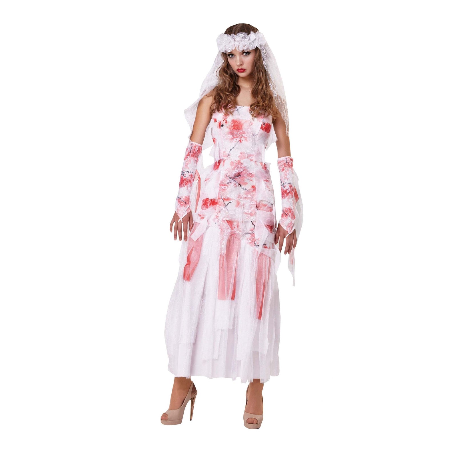 Grave Bride Adult Costume Uk Size 10 14 1