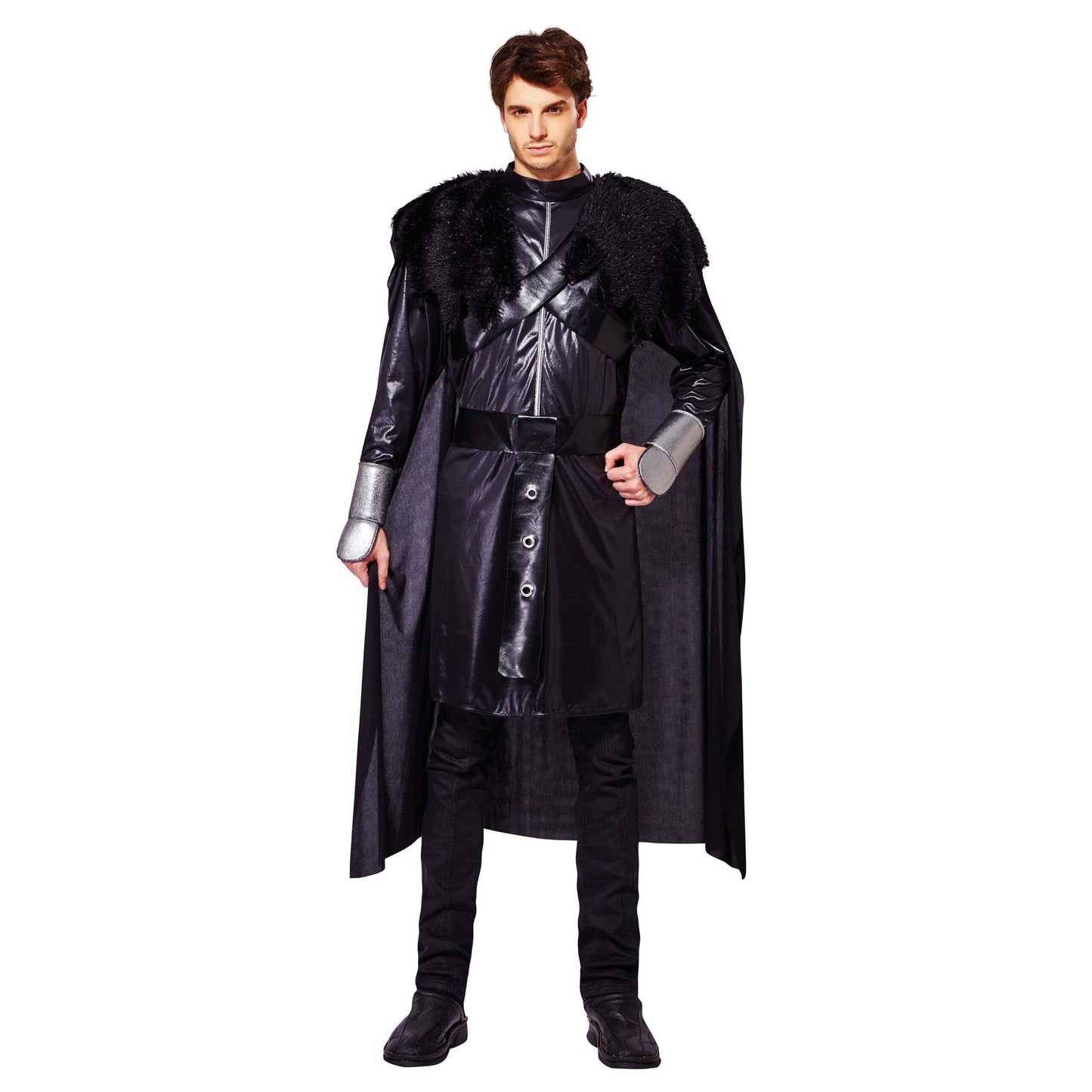 Cavalier Black Deluxe Adult Costume Male 1