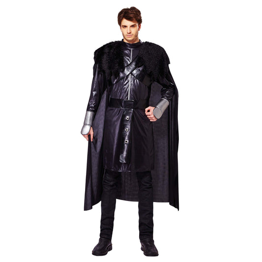 Cavalier Black Deluxe Adult Costume Male 1