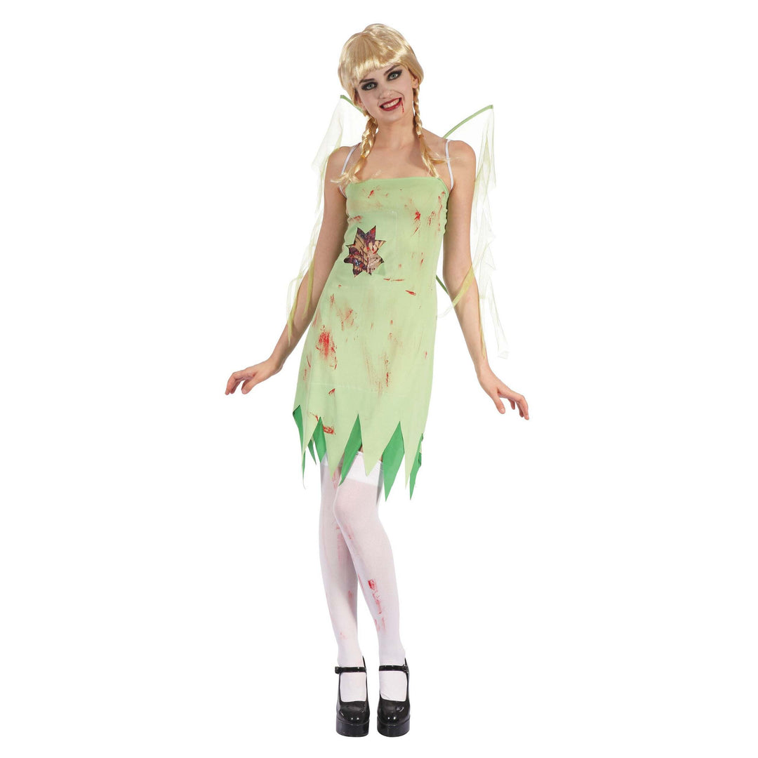 Bloody Fairy Costume With Wings Adult Halloween Tinkerbell 1