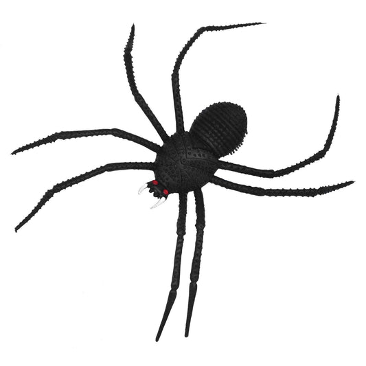 Spiders Black 14" Long Legged Animal Kingdom Unisex Box 24 1