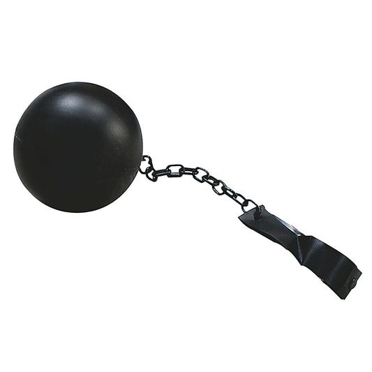 Ball & Chain Costume Accessory Plastic Prisoner Prop 1