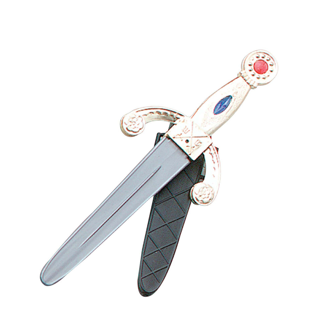 Dagger 10" Jewelled In Sheath Costume Accessories Unisex 1
