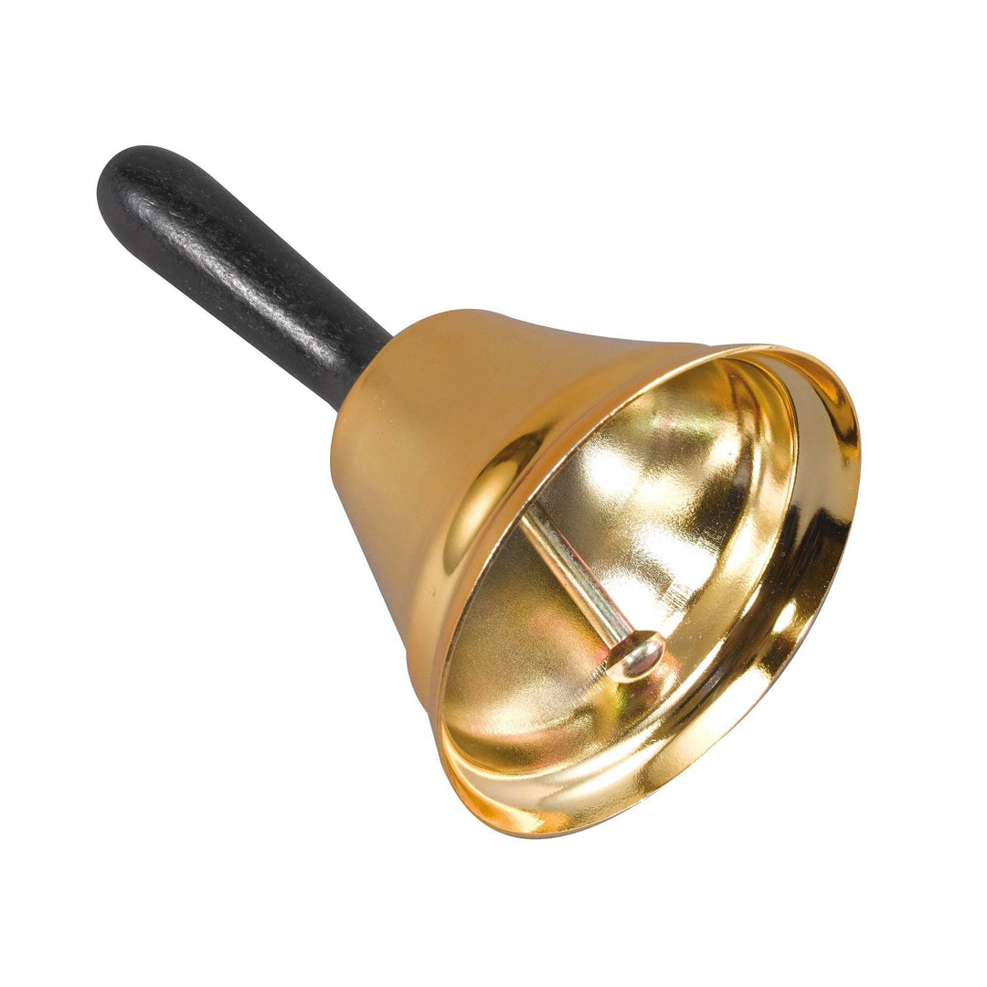 Gold Hand Bell Santa Costume Accessory 1