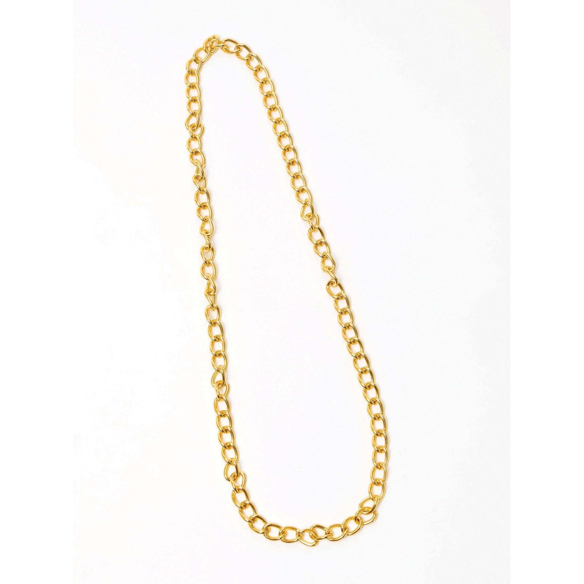 Gold Chain 100cm Plastic Bling Necklace 1
