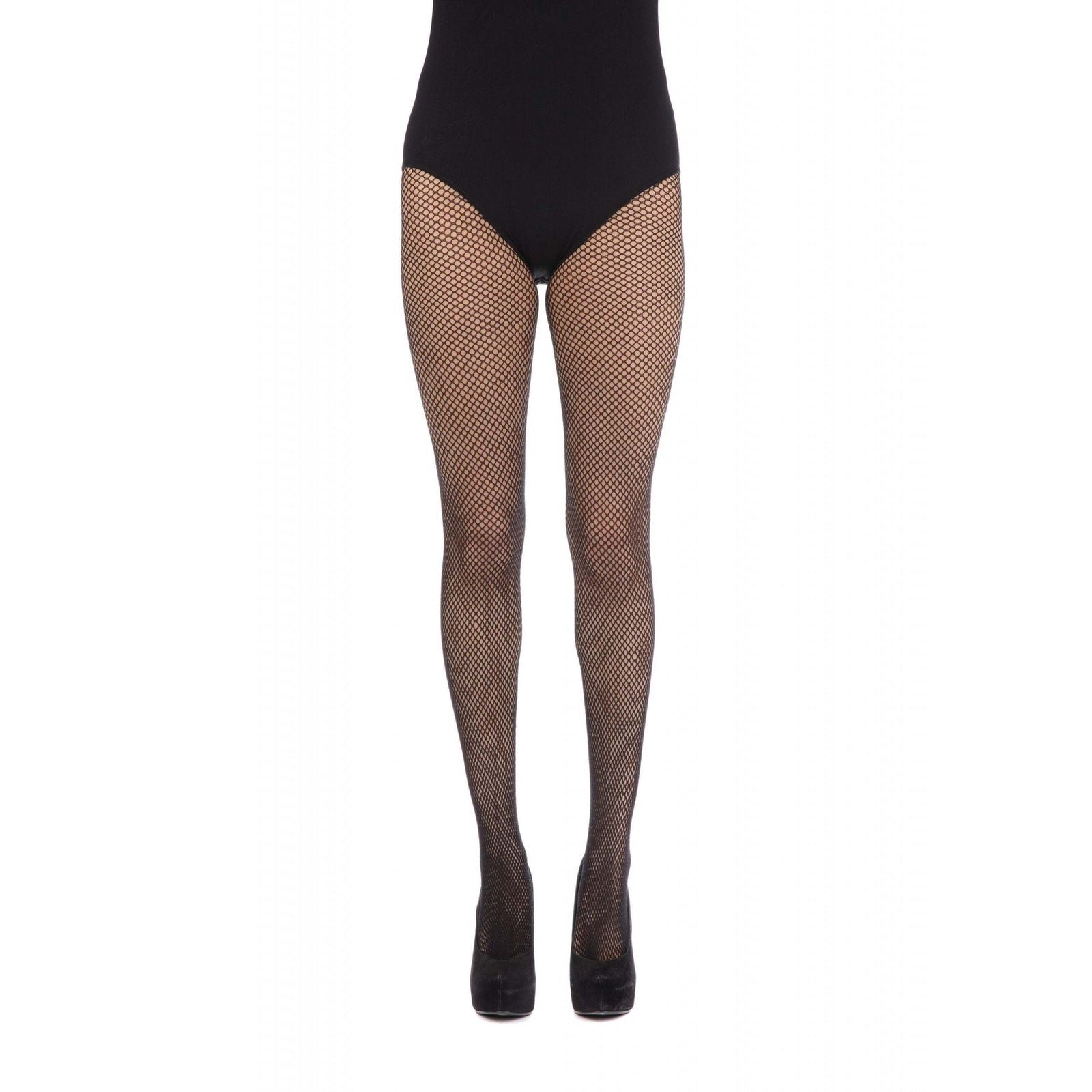 Fishnet Tights Black Costume Accessory 1
