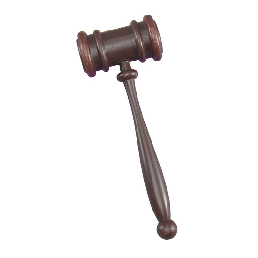 Gavel Judges Hammer Brown PVC 1