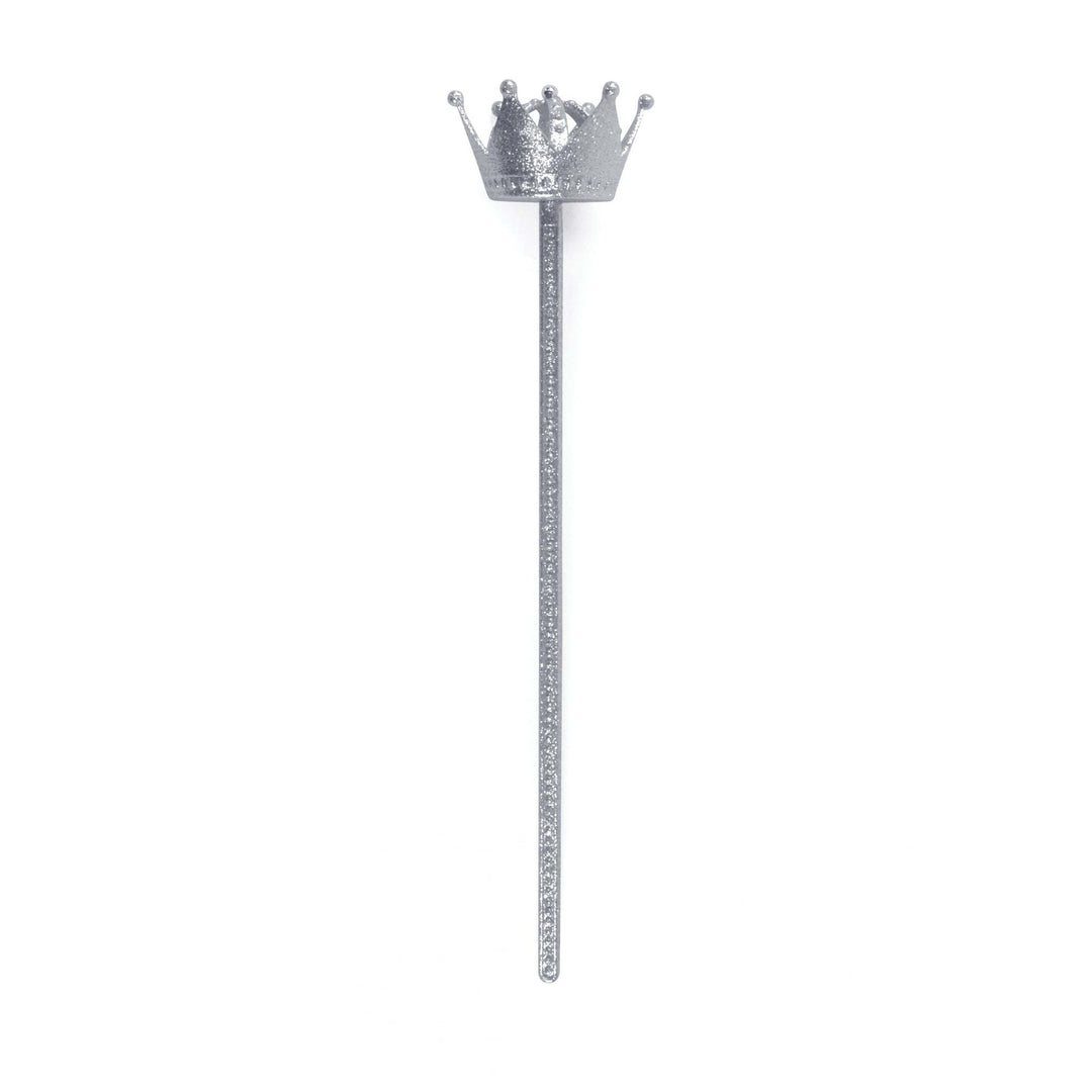 Crown Wand Silver Costume Accessories Female 1