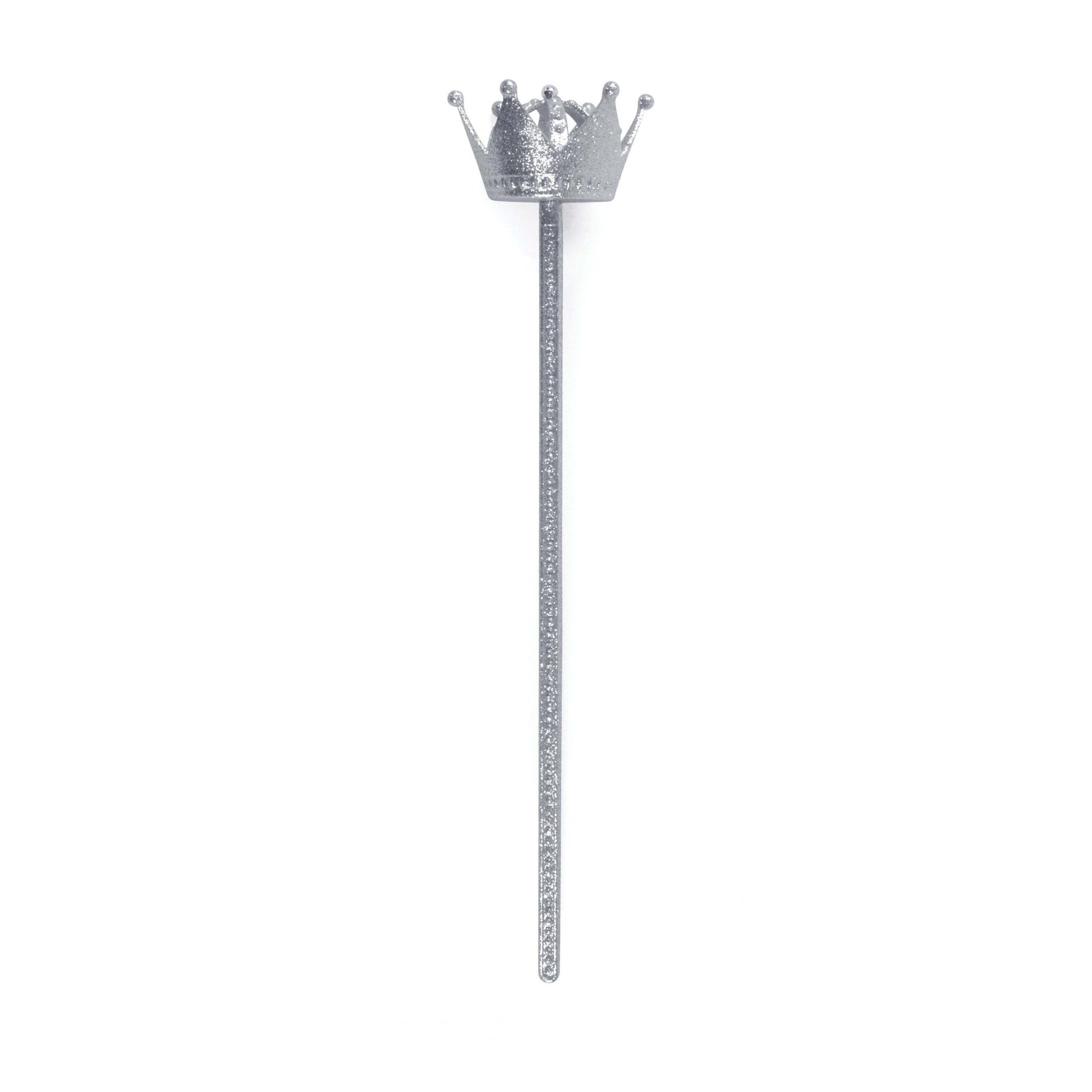 Crown Wand Silver Costume Accessories Female 1