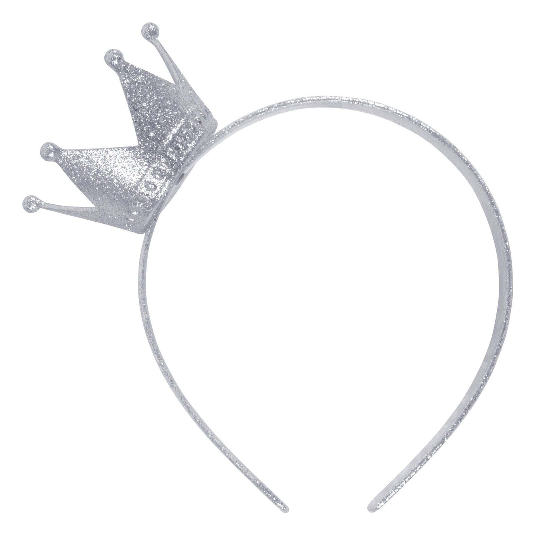 Silver Crown Headband Accessory BA1049 1