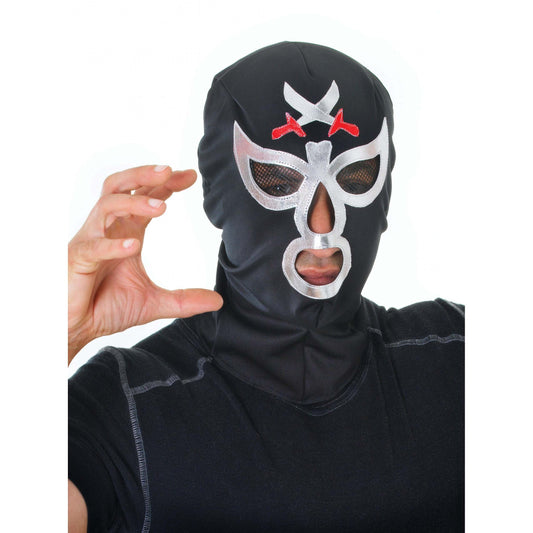 Mens Macho Wrestler Mask Costume Accessories Male Halloween 1