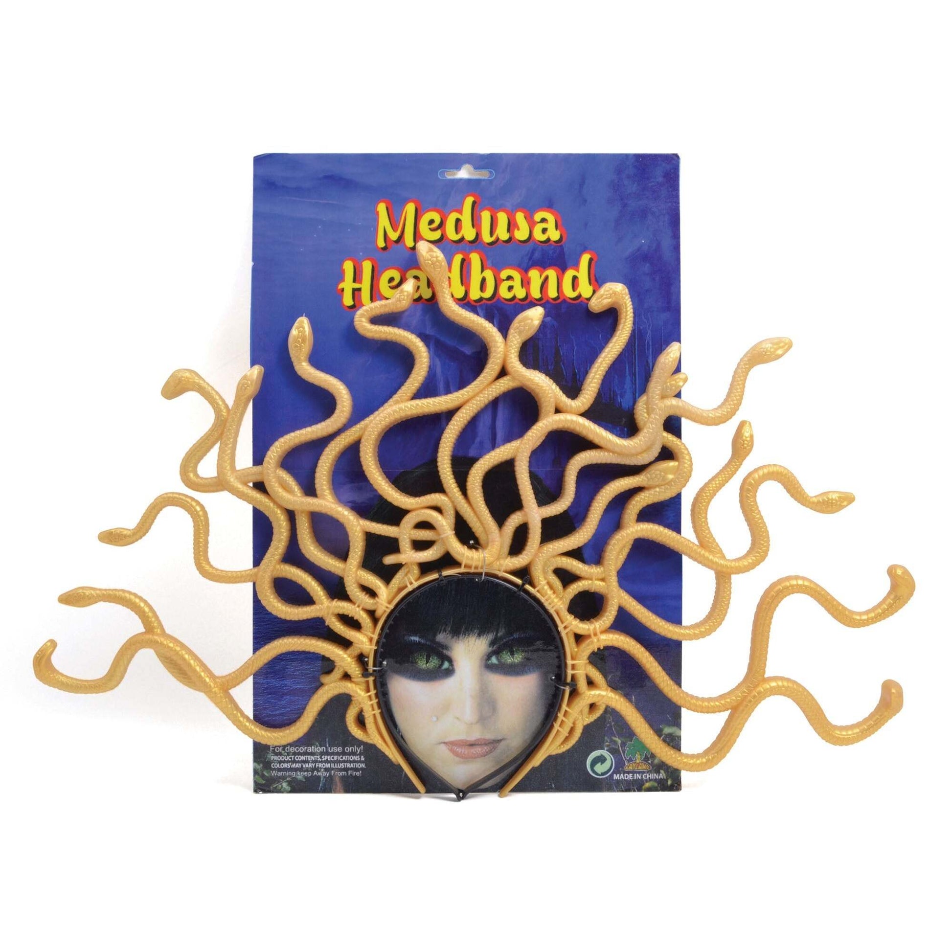 Womens Medusa Headband Costume Accessories Female Halloween 1