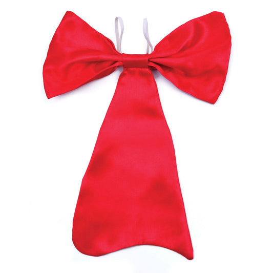 Bow Tie Large Red Adult Joke Clown Costume 1