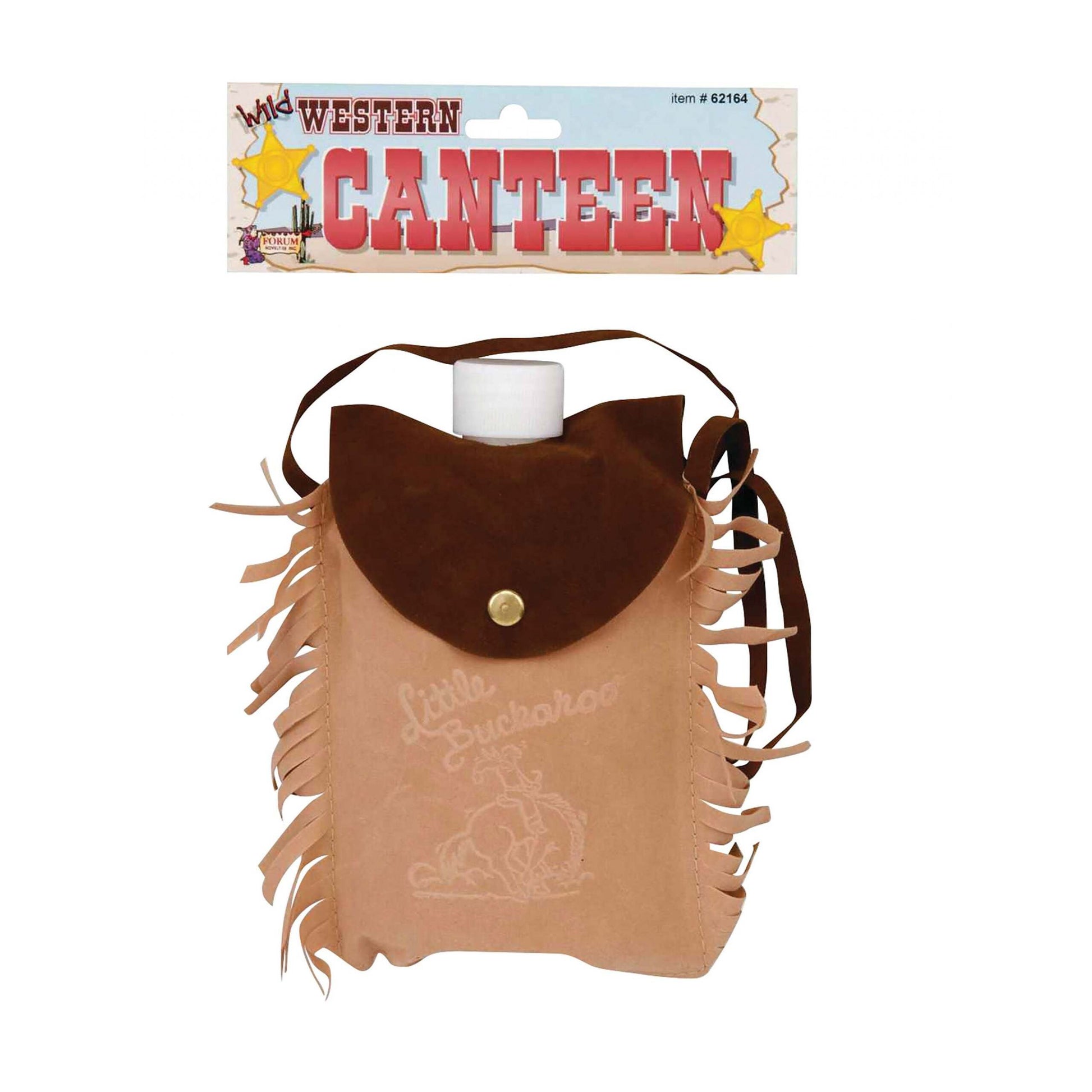 Wild Western Canteen Costume Accessories Unisex 1
