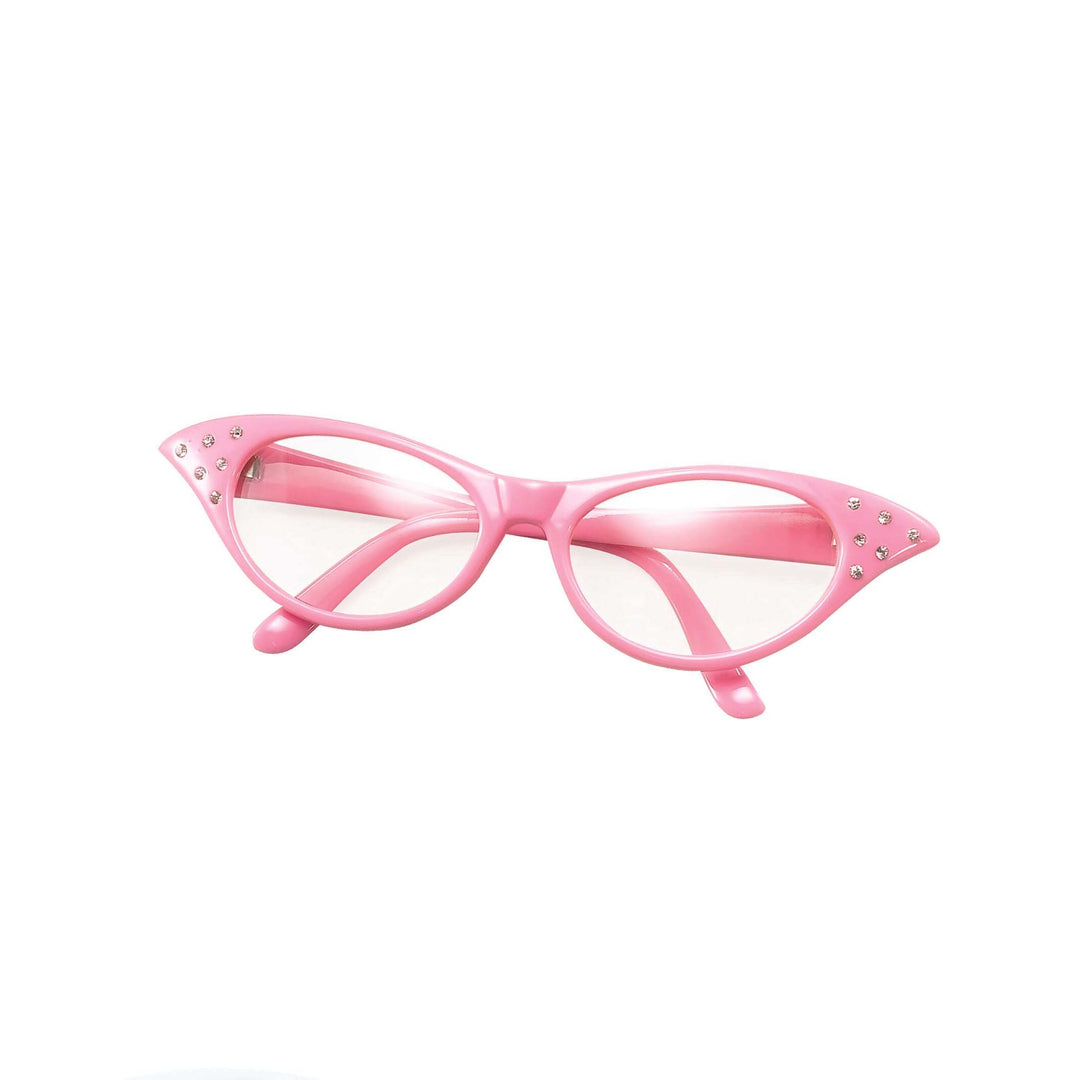 Pink Glasses 50s Style Costume Accessory 1