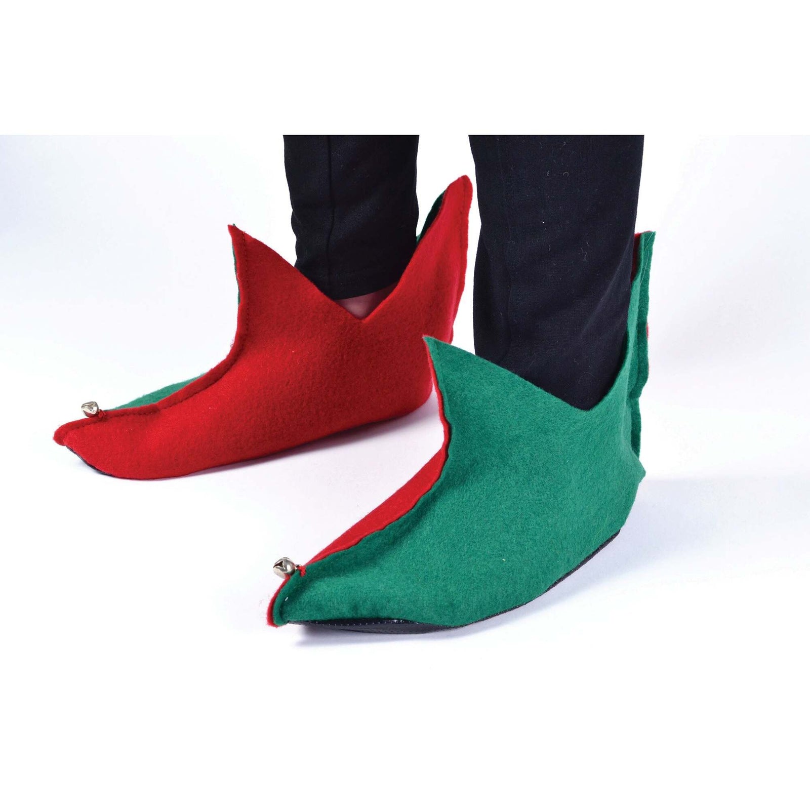 Elf Shoes Flet Green Red Costume Accessories Unisex 1