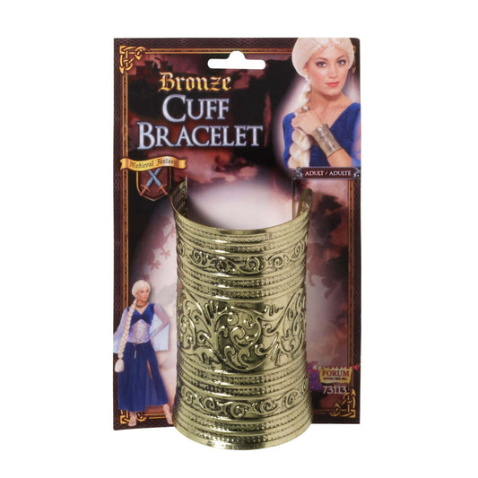 Womens Bronze Cuff Bracelet Costume Accesories Female Halloween 1