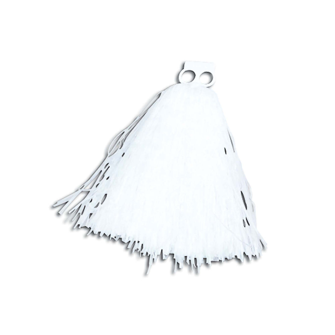 Cheerleader Pom Poms Small White Costume Accessory 1