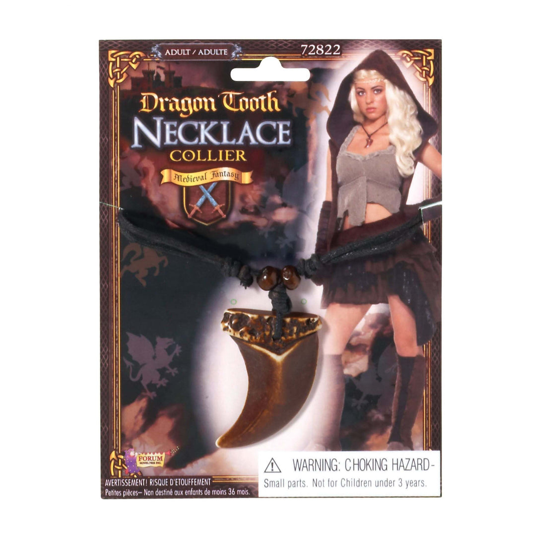 Dragon Tooth Necklace Costume Accesories Unisex 1