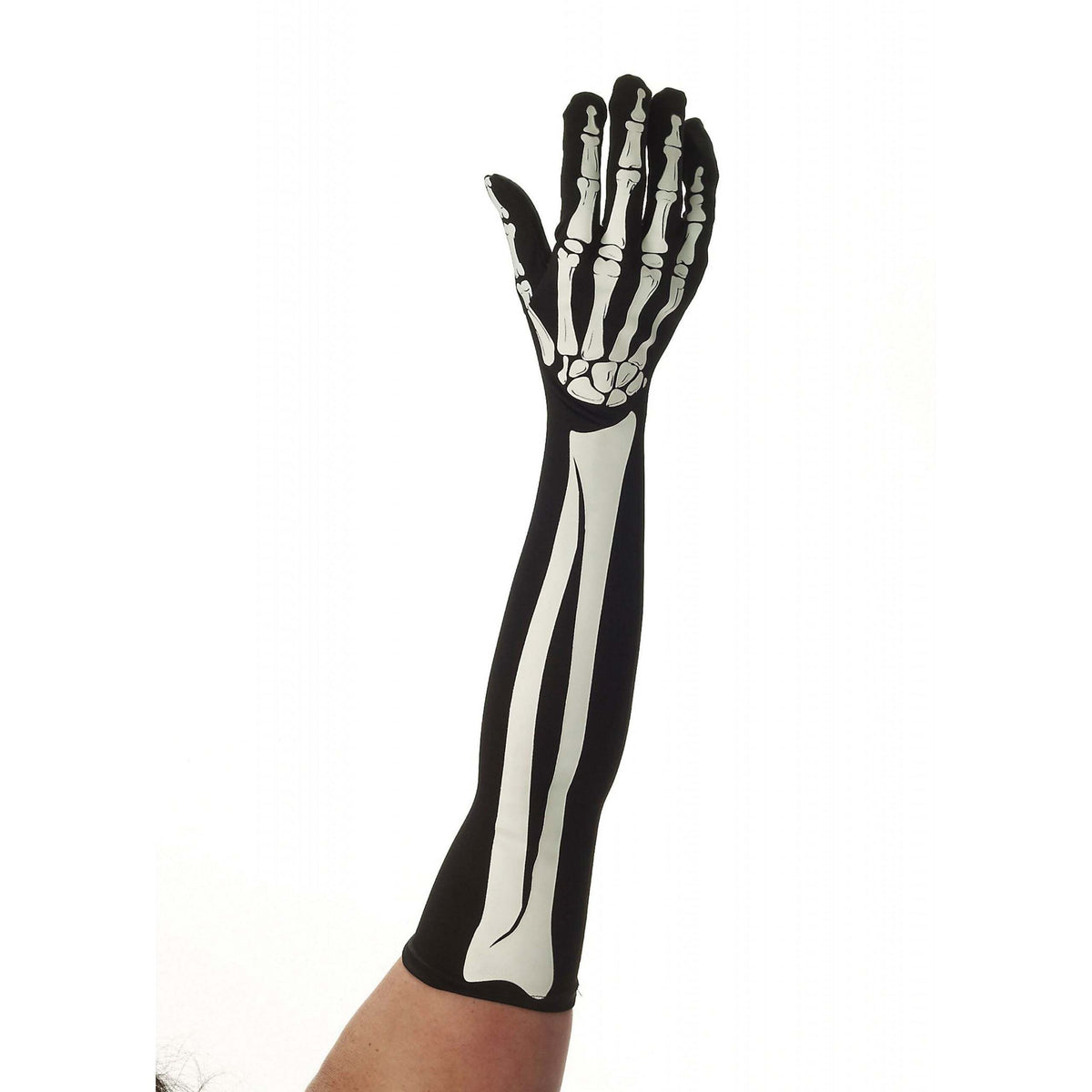 Womens Skeleton Long Gloves Costume Accesories Female Halloween 1