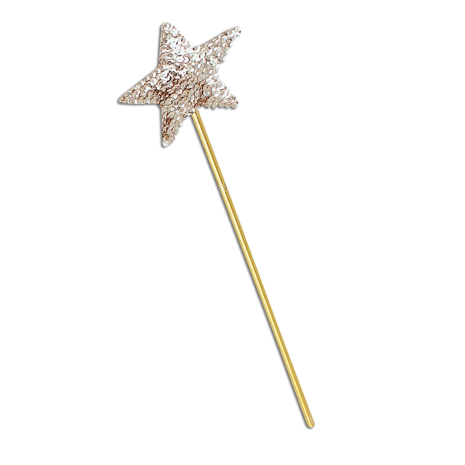 Womens Wand Gold Sequin Costume Accessories Female Halloween 1