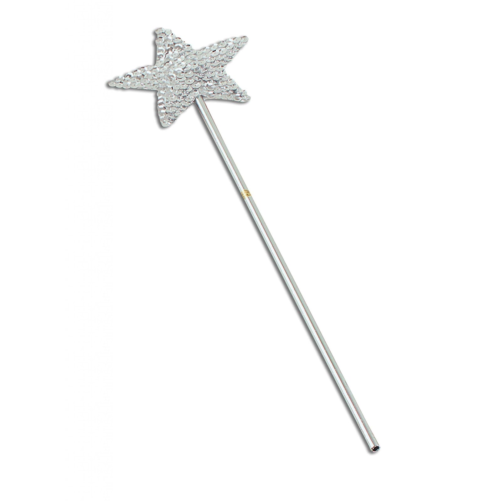 Silver Sequin Wand Costume Accessory 1