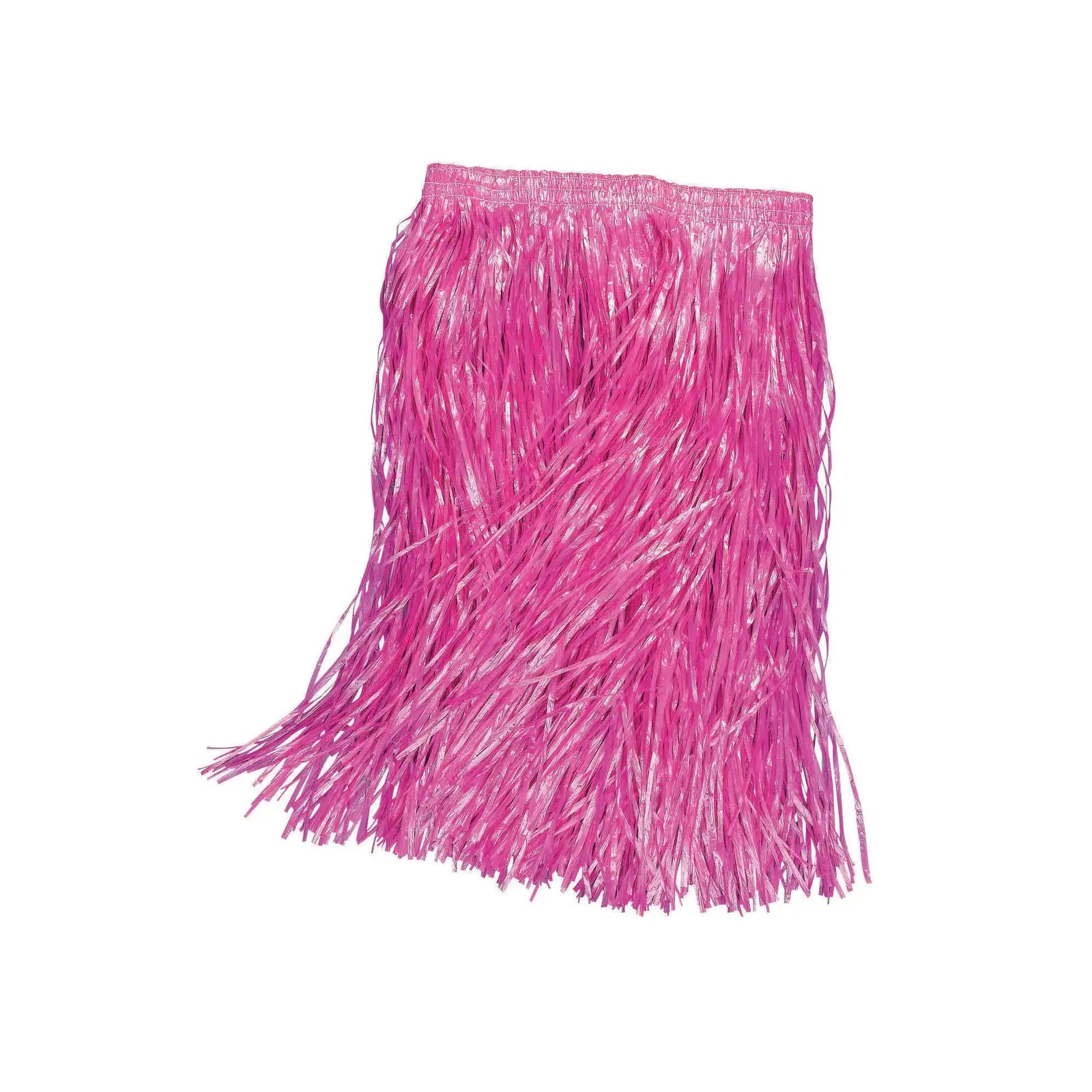 Pink Grass Skirt 55cm Hawaiian Costume Accessory 1