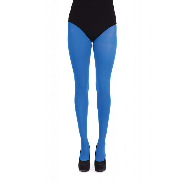Blue Tights Ladies Costume Accessory 1