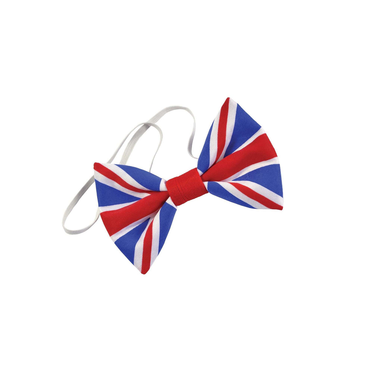 Union Jack Bow Tie Cloth Costume Accessory 1
